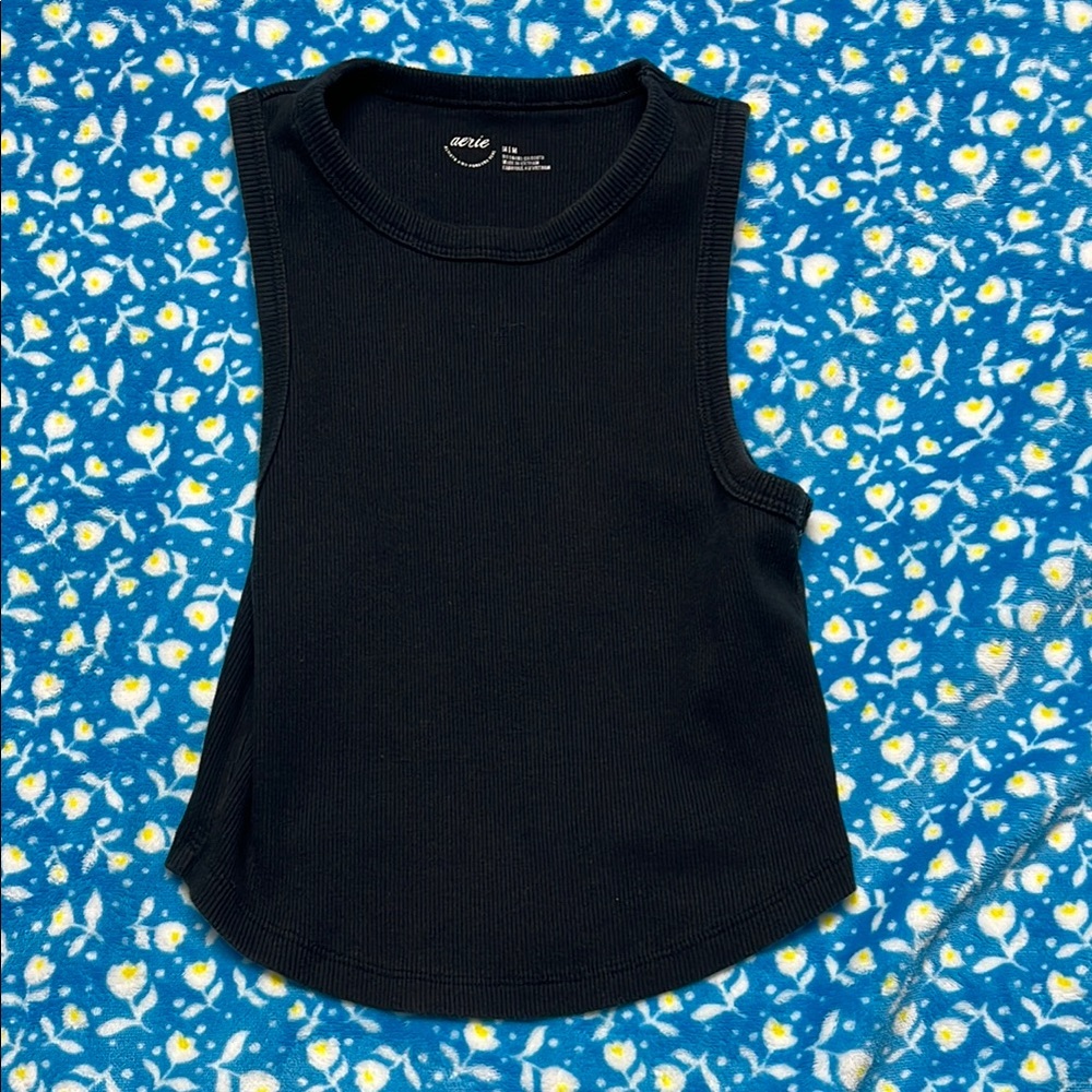 Black Sleeveless Top